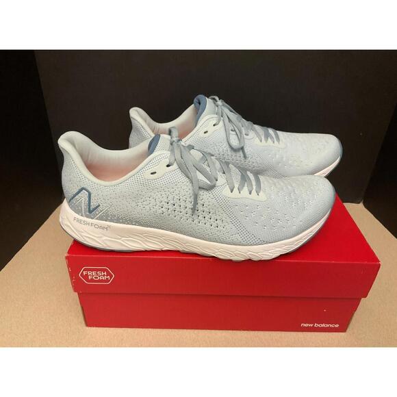 New! Mens New Balance Fresh Foam X Tempo v2 Blue/Lt Aluminum Shoes